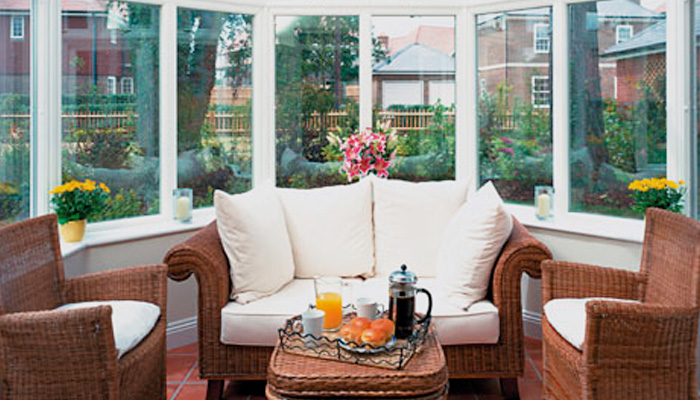 Conservatory living space 