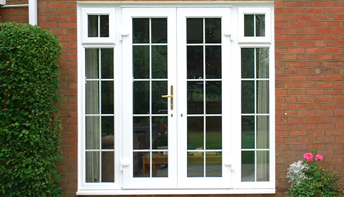 French/patio doors, exterior shot