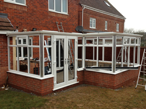 Conservatory before image